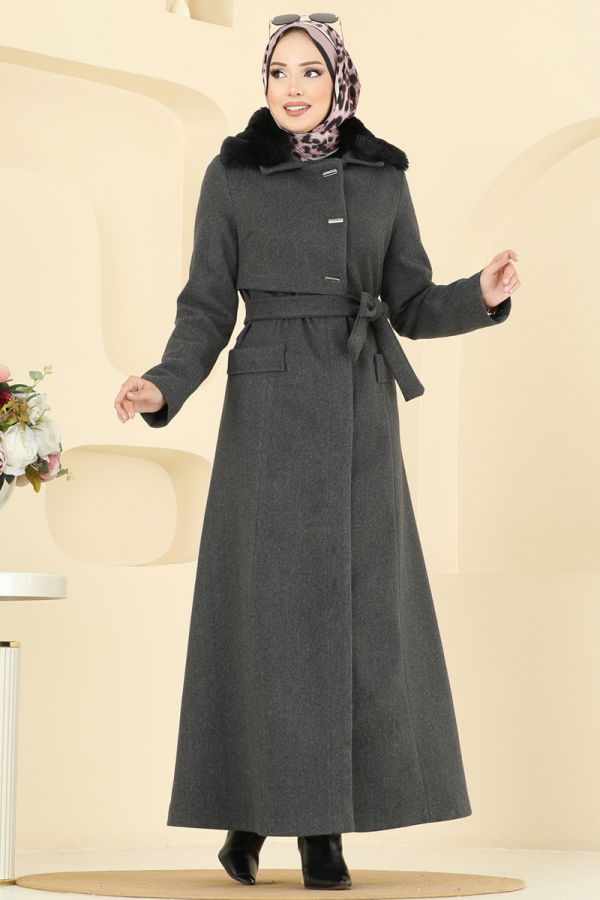Modaselvim 30% OFF YOUR CART Coat 1121OZT1013 Anthracite