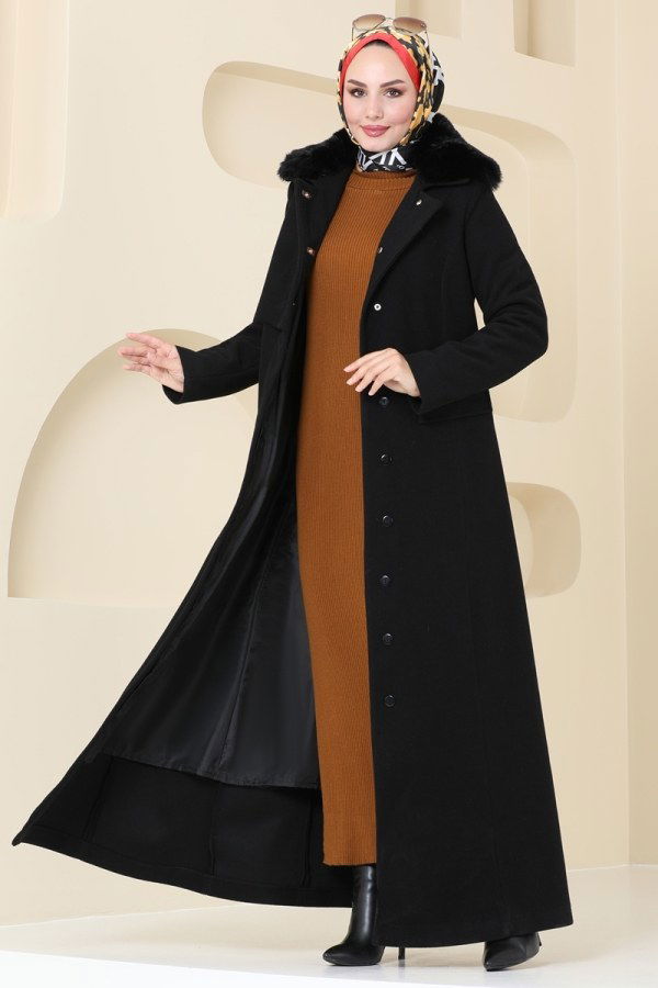 Coat 1121OZT1013 Black - 3