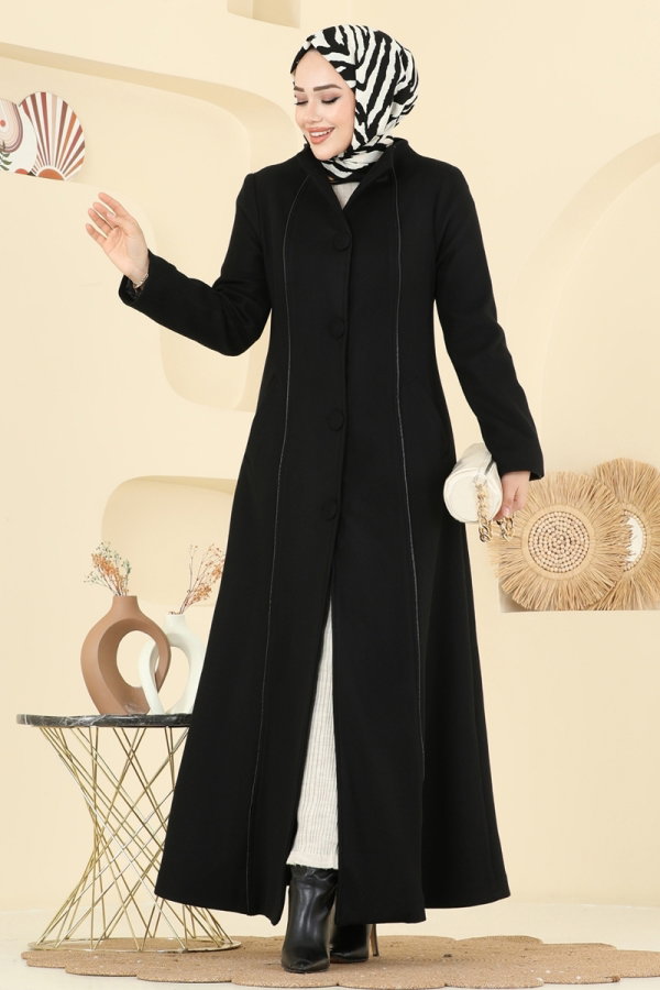 Modaselvim معطف معطف أسود 1173OZT1013