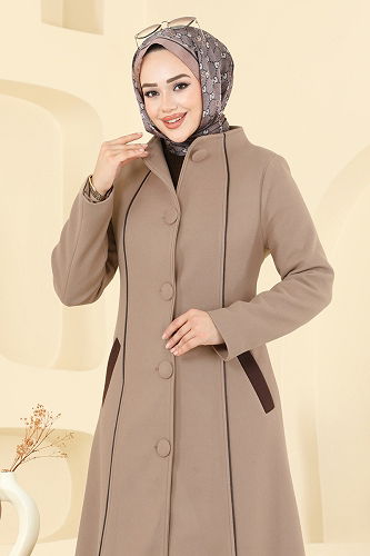 moda selvim Coat 1173OZT1013 Vision - Thumbnail