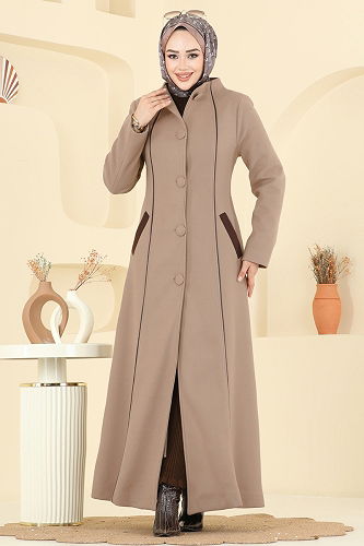 moda selvim Coat 1173OZT1013 Vision - Thumbnail