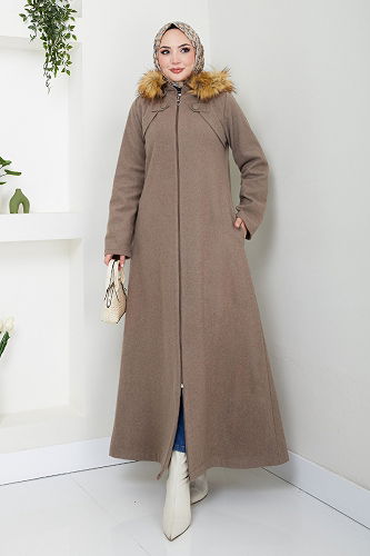 moda selvim Coat 2058BGS895-M Vision - Thumbnail