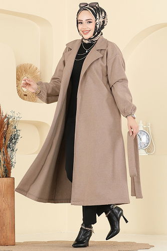 moda selvim Coat 2059ERK1158 Vision - Thumbnail