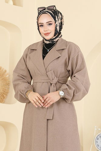 moda selvim Coat 2059ERK1158 Vision - Thumbnail