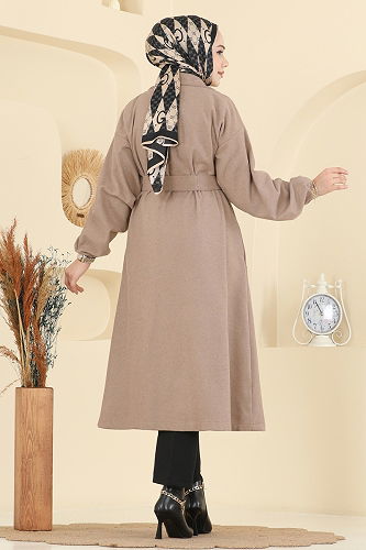 moda selvim Coat 2059ERK1158 Vision - Thumbnail