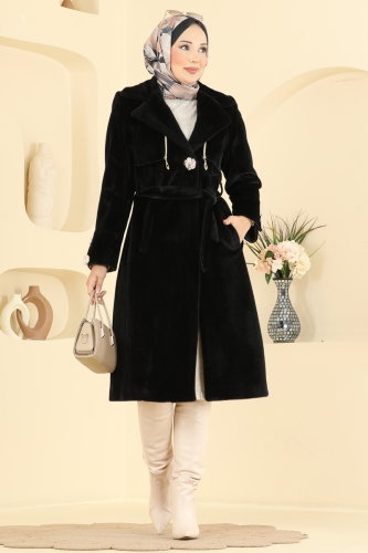 G.M.F. - Coat 2082GMF1212 Black