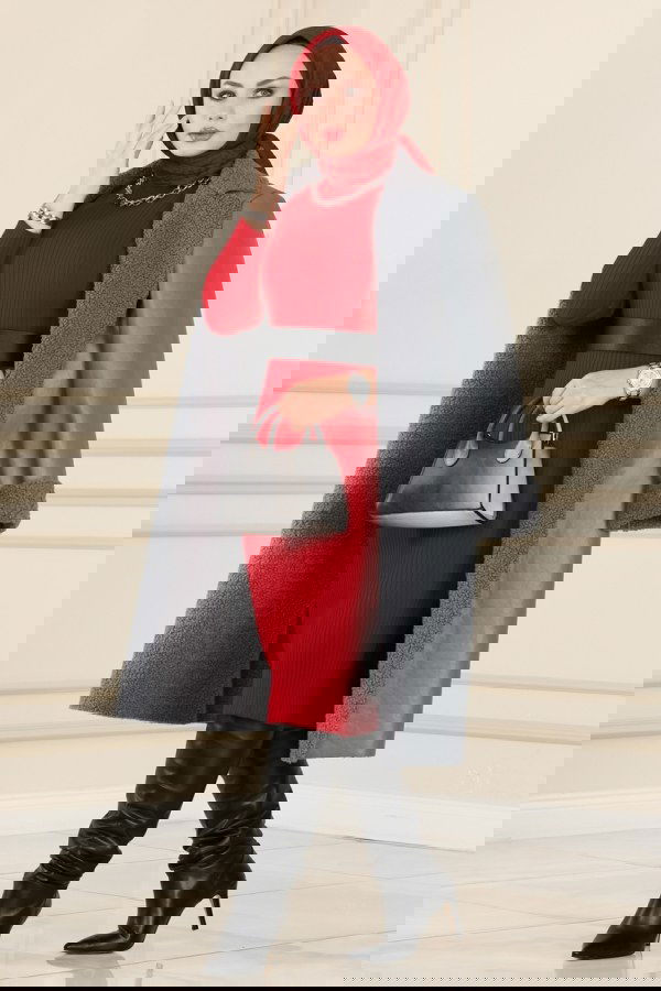 Modaselvim NET 20%+20% DISCOUNT IN THE CARD Coat 270MP806 Anthracite