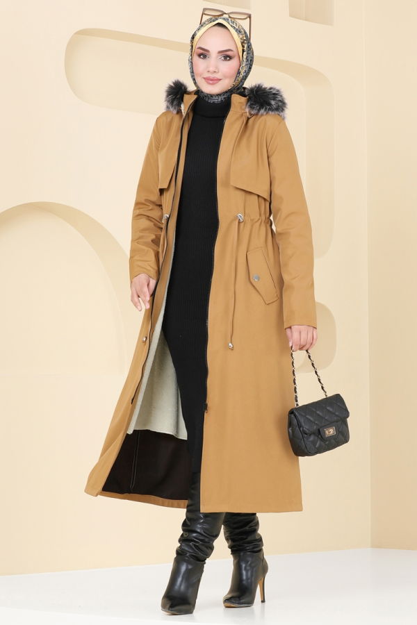 Light tan coat best sale