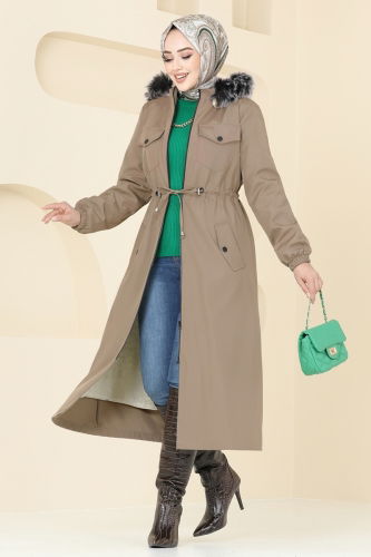 moda selvim Coat 3029KTR750 Vision - Thumbnail