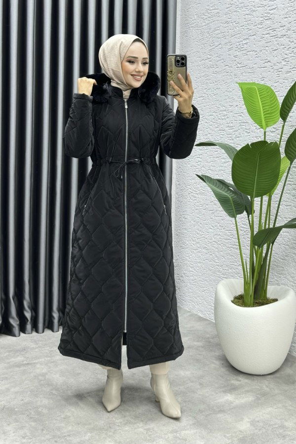 Coat 3034DFL152 Black - 2