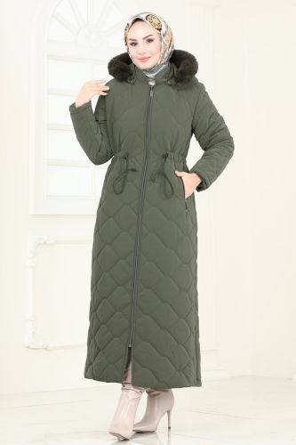 D.F.L. - Coat 3034DFL152 Khaki