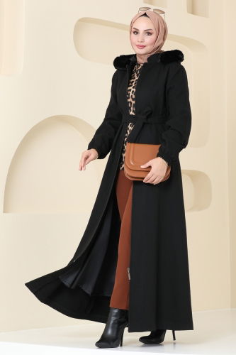 D.F.L. - Coat 3064DFL152 Black