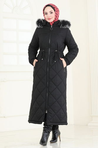 Coat 3105HN394 Black - 3