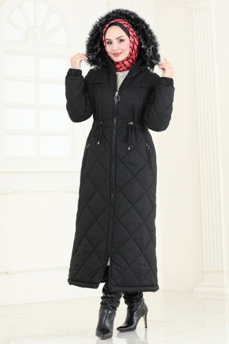 Coat 3105HN394 Black - 1