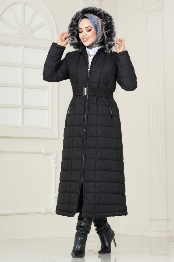 Modaselvim Topper Coat 3907HN218 Black