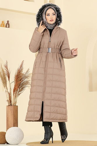 moda selvim Coat 3907HN218 Vision - Thumbnail