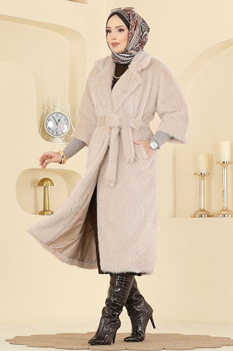 moda selvim Coat 4405AL357 Vision - Thumbnail