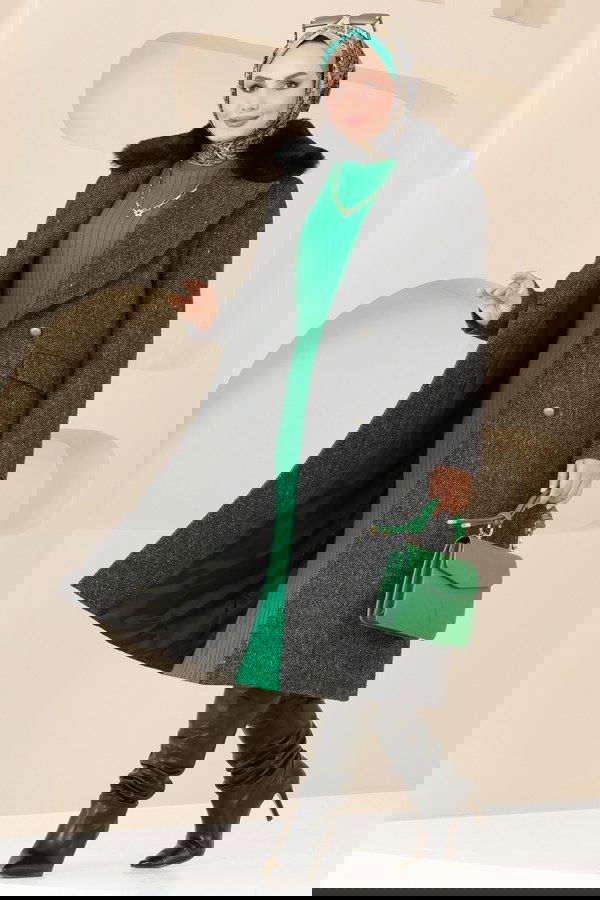 Modaselvim NET 20%+20% DISCOUNT IN THE CARD Coat 4627MDH809 Black