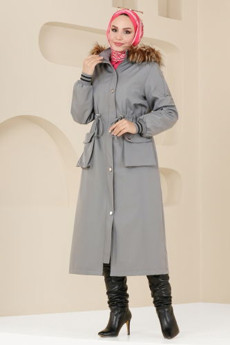 M.D.H. - Coat 4628MDH809 Anthracite