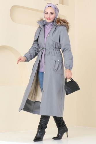 M.D.H. - Coat 4632MDH809 Anthracite