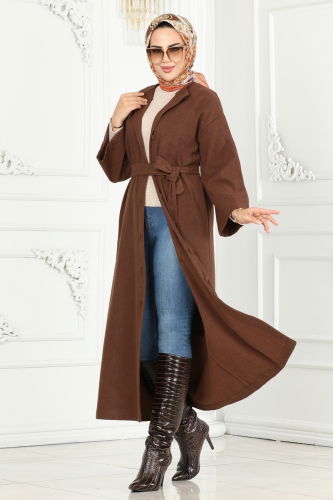 B.İ.S.S.K. - Coat 6130BSK463 Brown