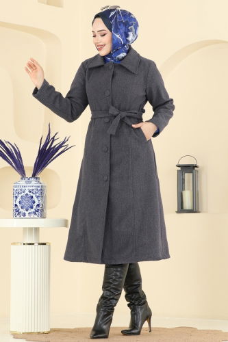 B.İ.S.S.K. - Coat 6236BSK463 Anthracite