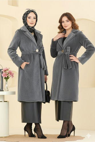 B.İ.S.S.K. - Coat 6245BSK463 Anthracite