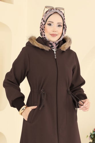 B.İ.S.S.K. - Coat 6265BSK463 Bitter Brown