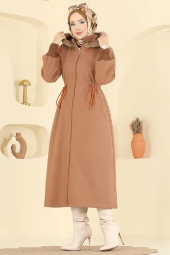 B.İ.S.S.K. - Coat 6265BSK463 Tan