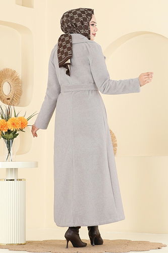 moda selvim Coat 6665YG95 Vision - Thumbnail