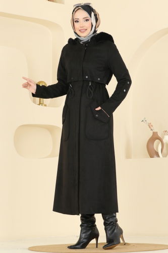 Y.G.S. - Coat 6670YG95 Black