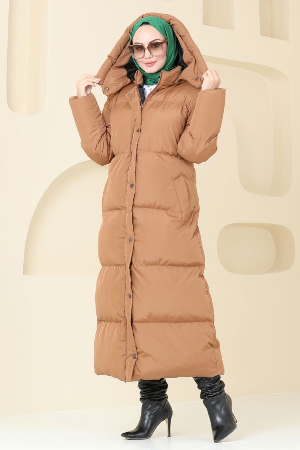 Coat 7002ZNE1011 Tan - 3