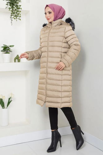 moda selvim Coat 7010ZNE1011-1 Vision - Thumbnail