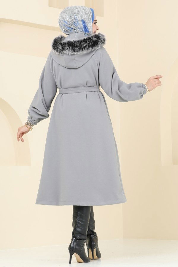 Coat 7016TRT545 Gray - 5