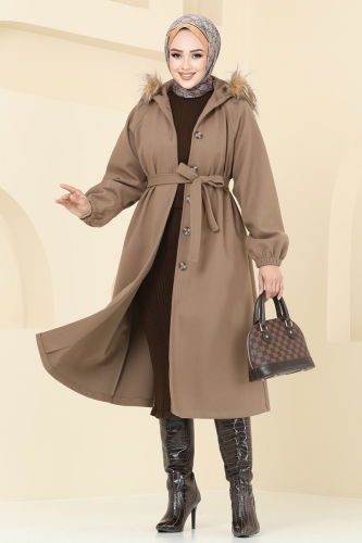 moda selvim Coat 7016TRT545 Vision - Thumbnail