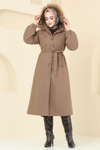 moda selvim Coat 7016TRT545 Vision - Thumbnail