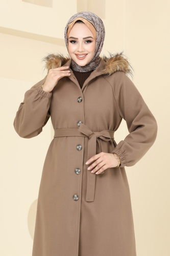 moda selvim Coat 7016TRT545 Vision - Thumbnail