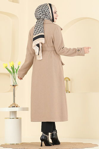 moda selvim Coat 7021TRT545 Vision - Thumbnail