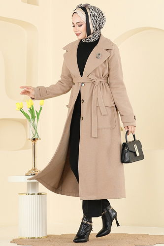 moda selvim Coat 7021TRT545 Vision - Thumbnail