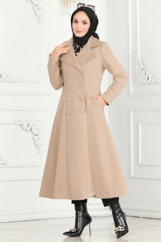 moda selvim Coat 7023TRT545 Vision - Thumbnail