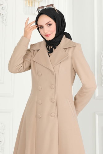 moda selvim Coat 7023TRT545 Vision - Thumbnail