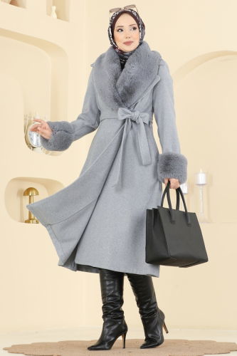 A.B. - معطف رمادي 8159AB368