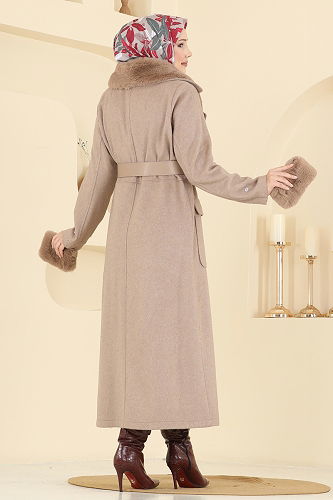 moda selvim Coat 8161AB368 Vision - Thumbnail