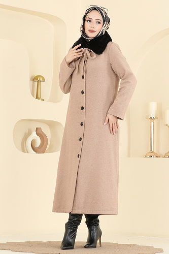 moda selvim Coat 8184AB368 Vision - Thumbnail
