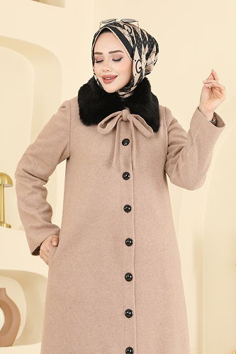 moda selvim Coat 8184AB368 Vision - Thumbnail