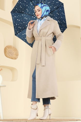 S.V.L. - Coat 9049S324 Beige