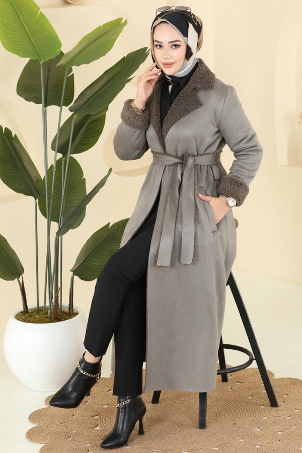 Modaselvim Topper Coat 9049S324 Khaki
