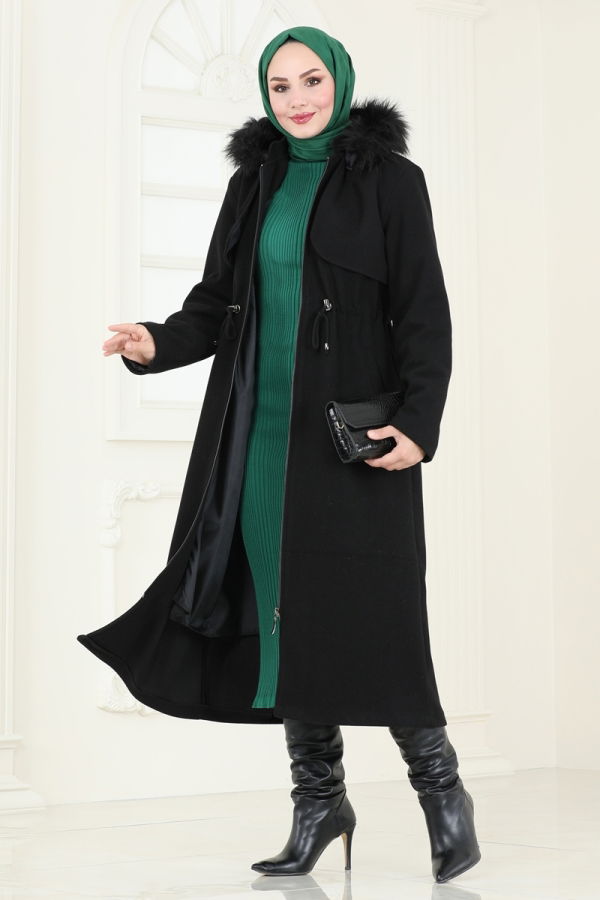 Modaselvim Topper Coat 906MSA980 Black