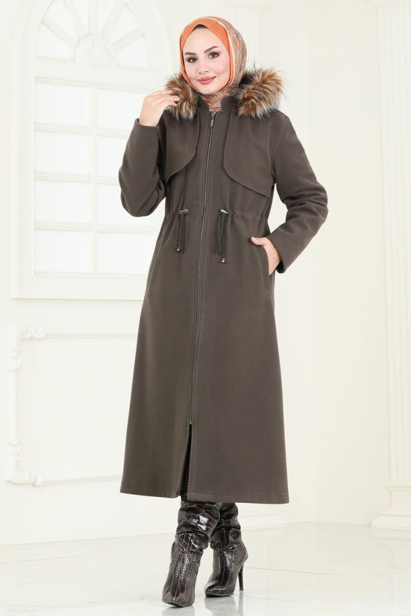 Modaselvim Topper Coat 906MSA980 Dark Vision