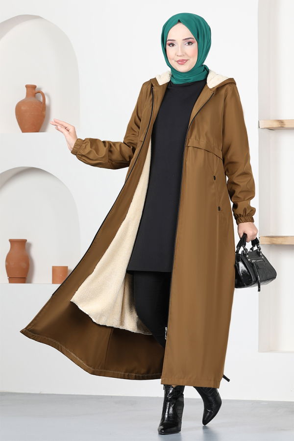 Modaselvim Topper Coat MSL2044-M Tan